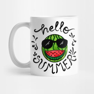 hello summer watermelon Mug